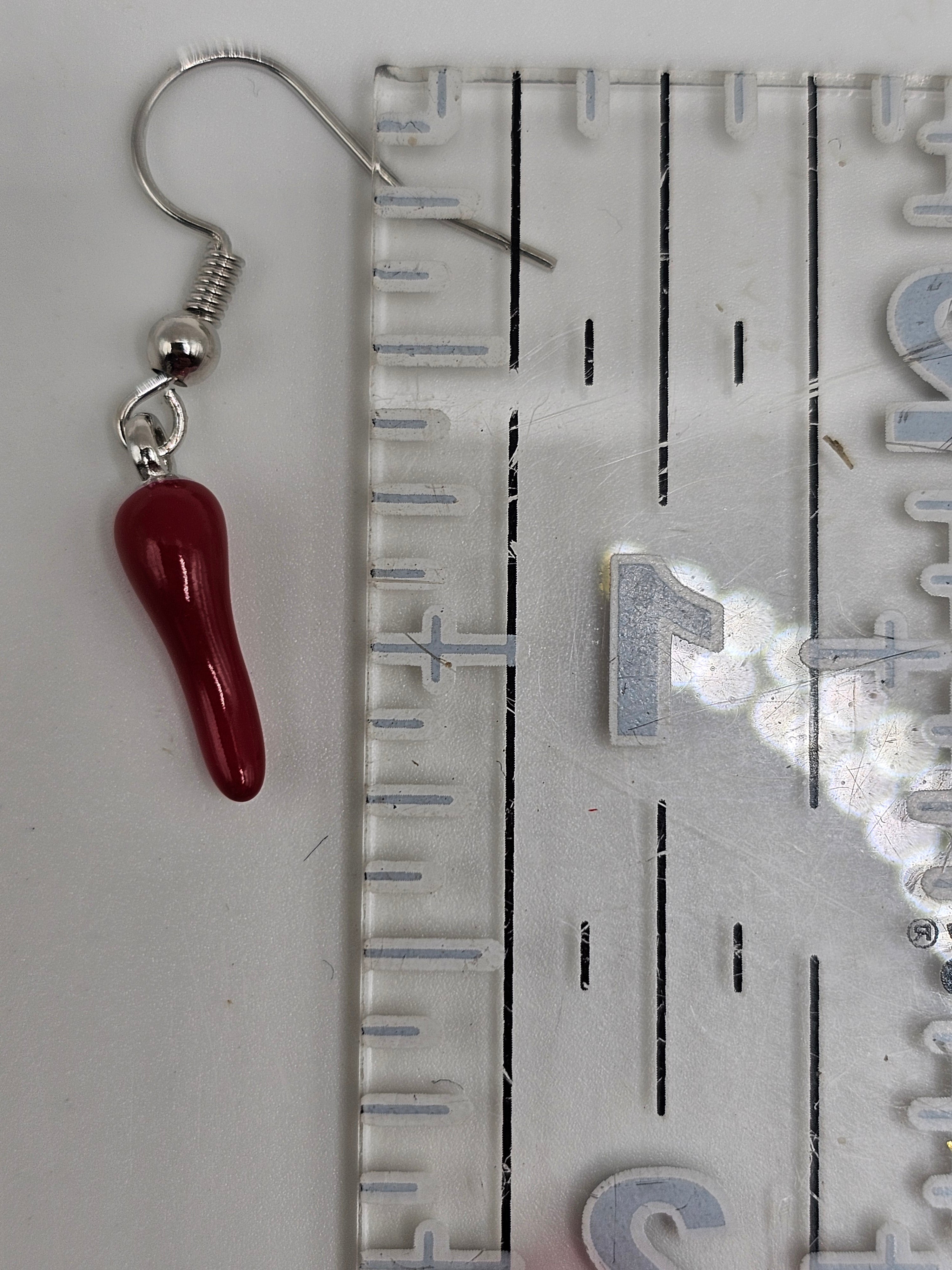 Red Hot Pepper Earrings