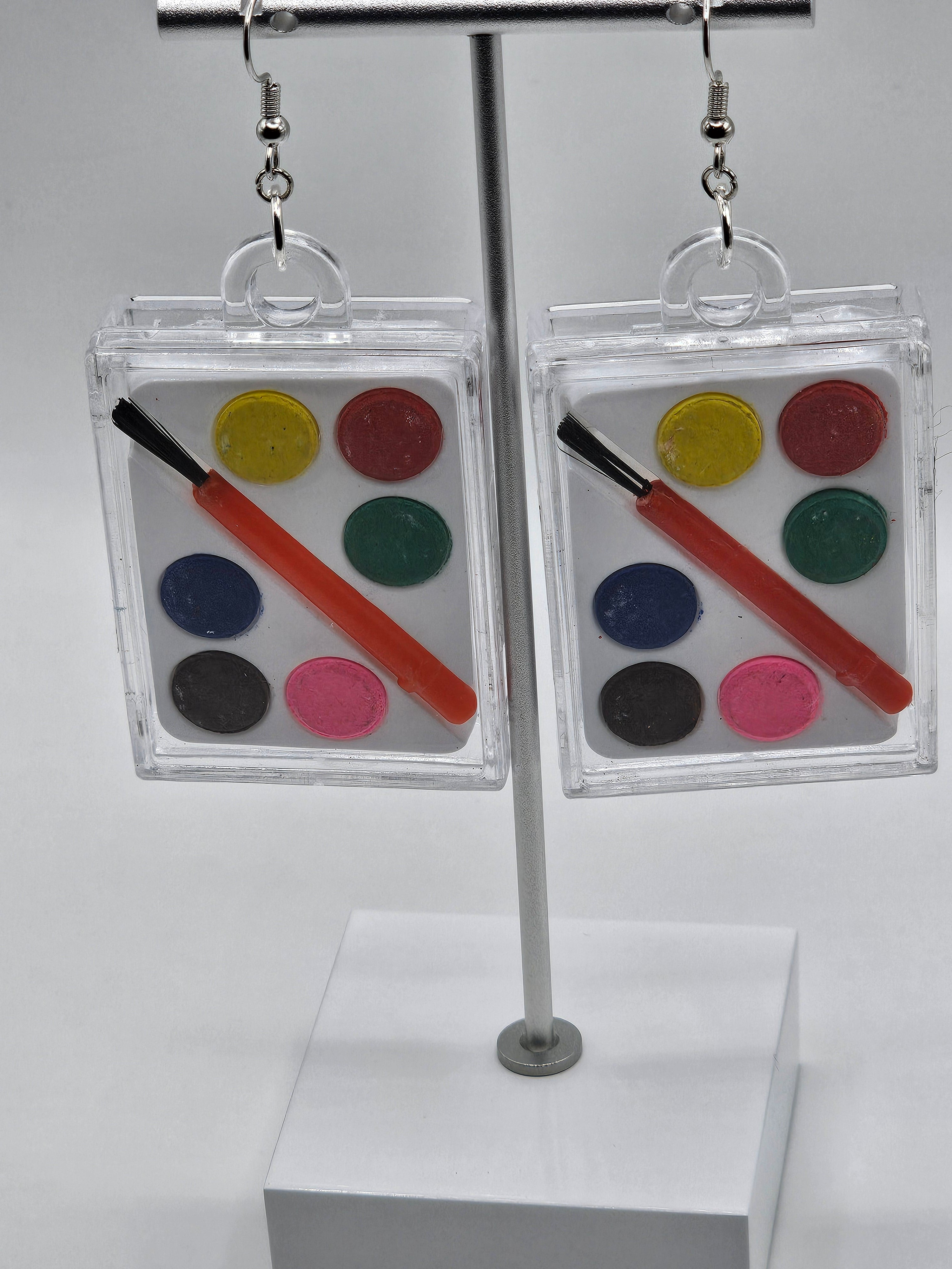 Water Color Earrings