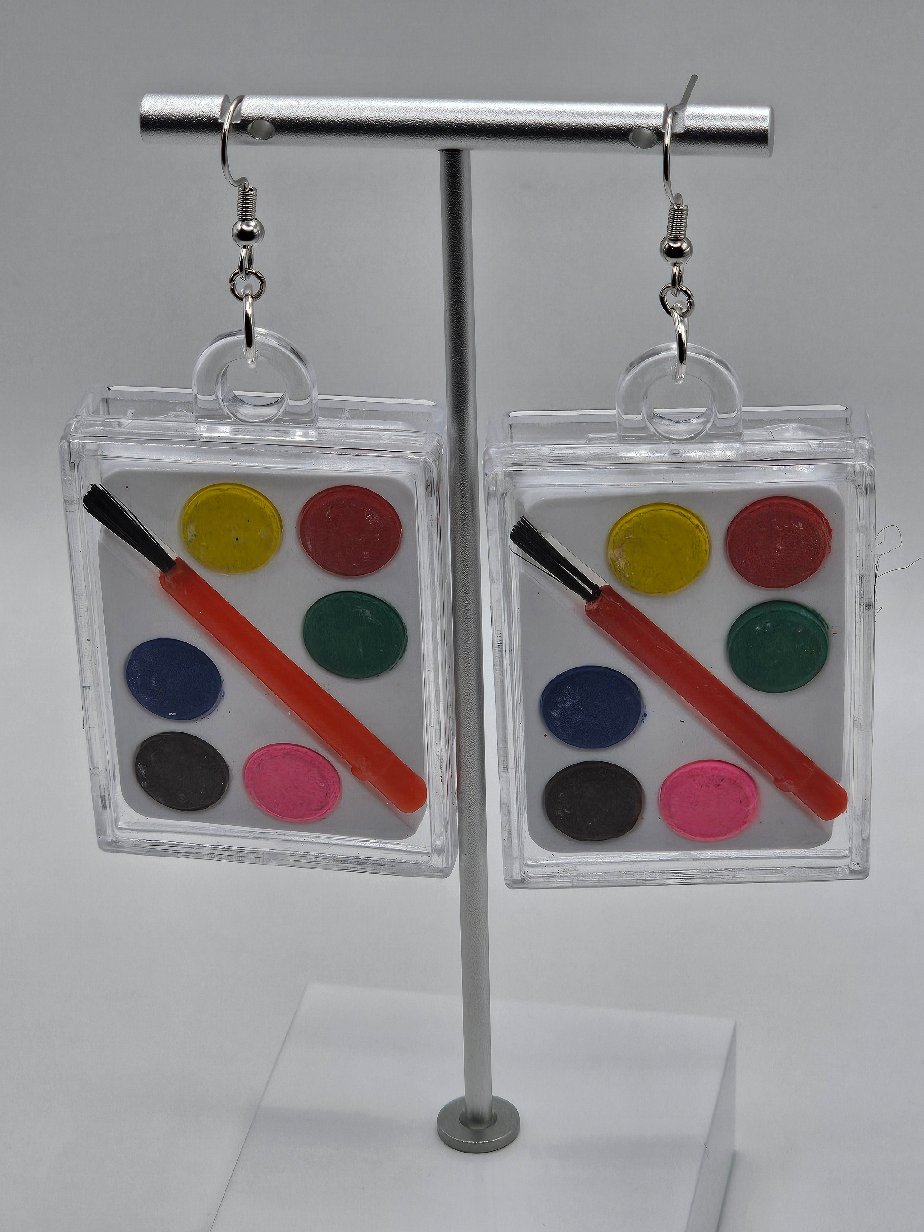 Water Color Earrings