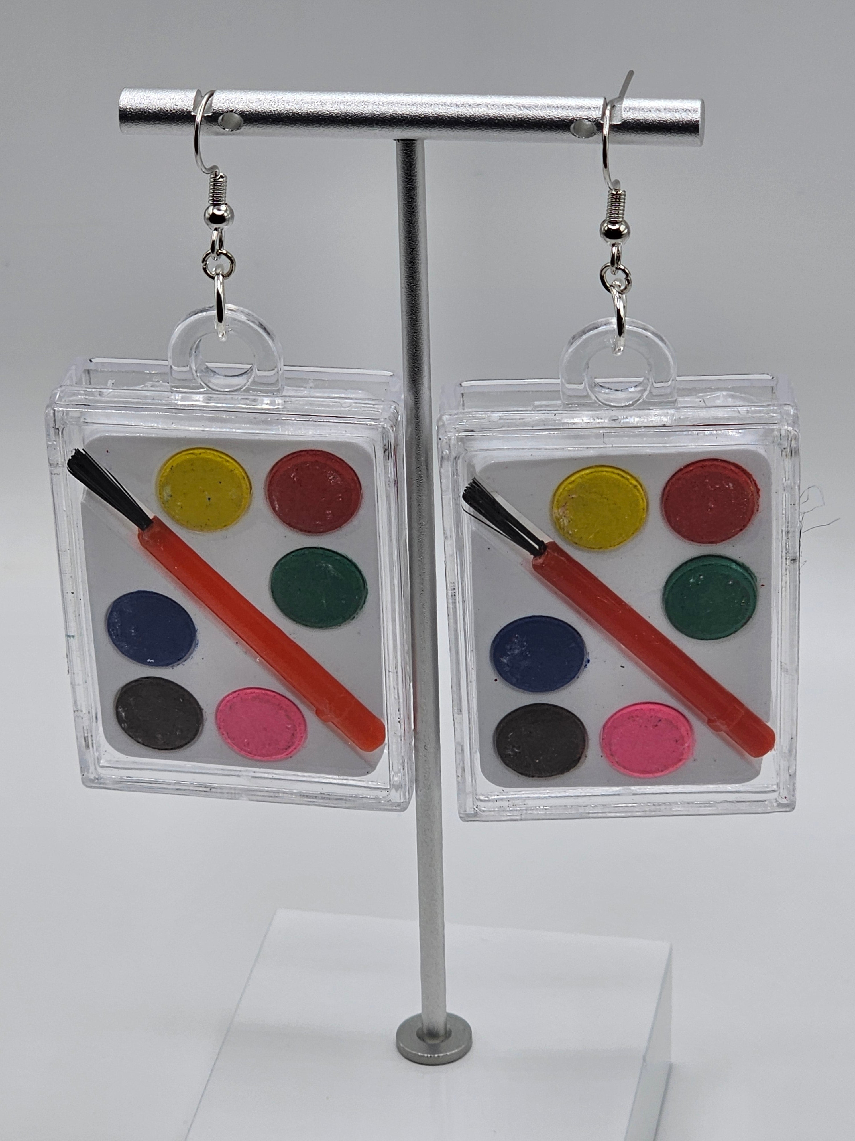 Water Color Earrings