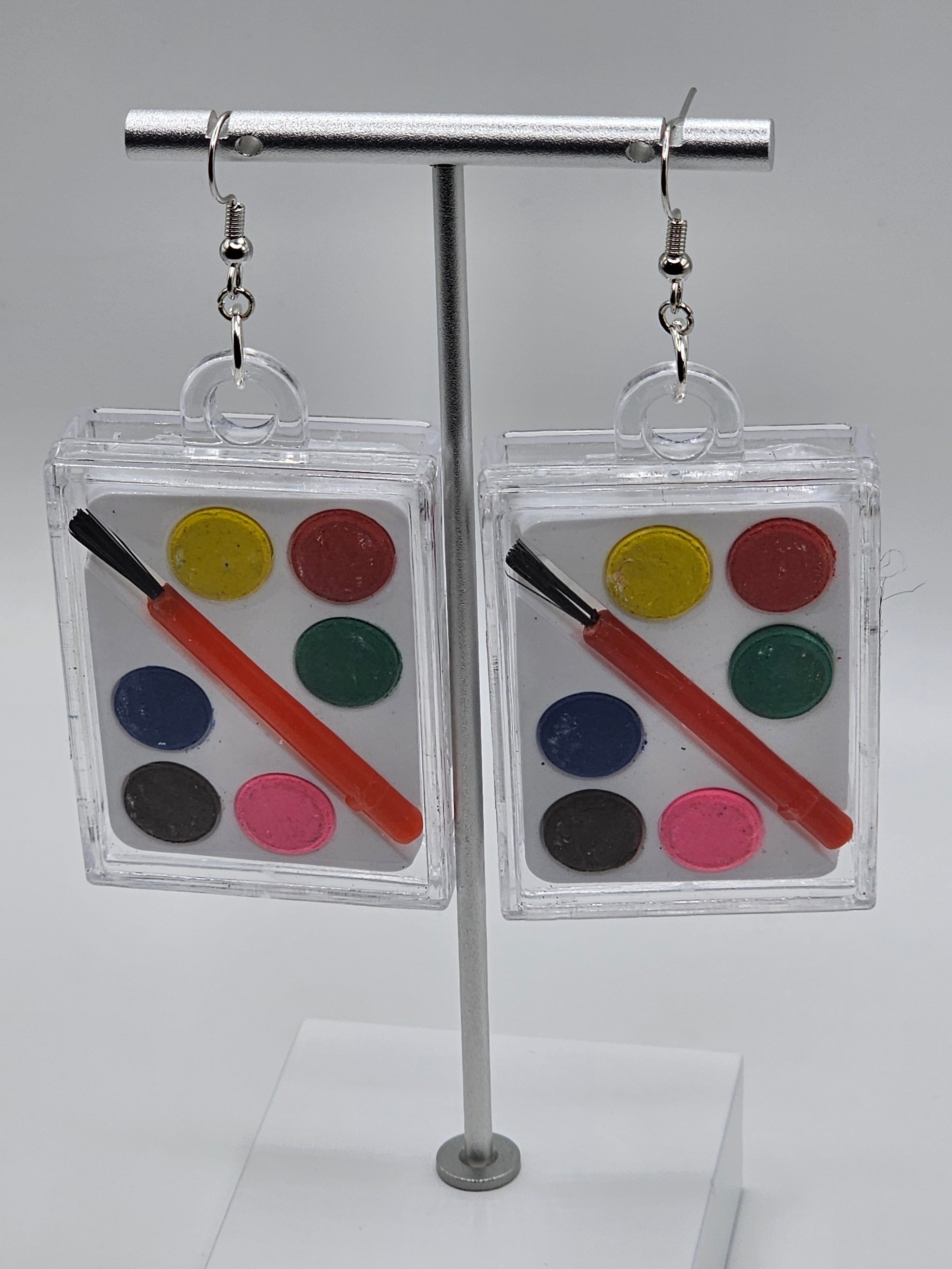 Water Color Earrings