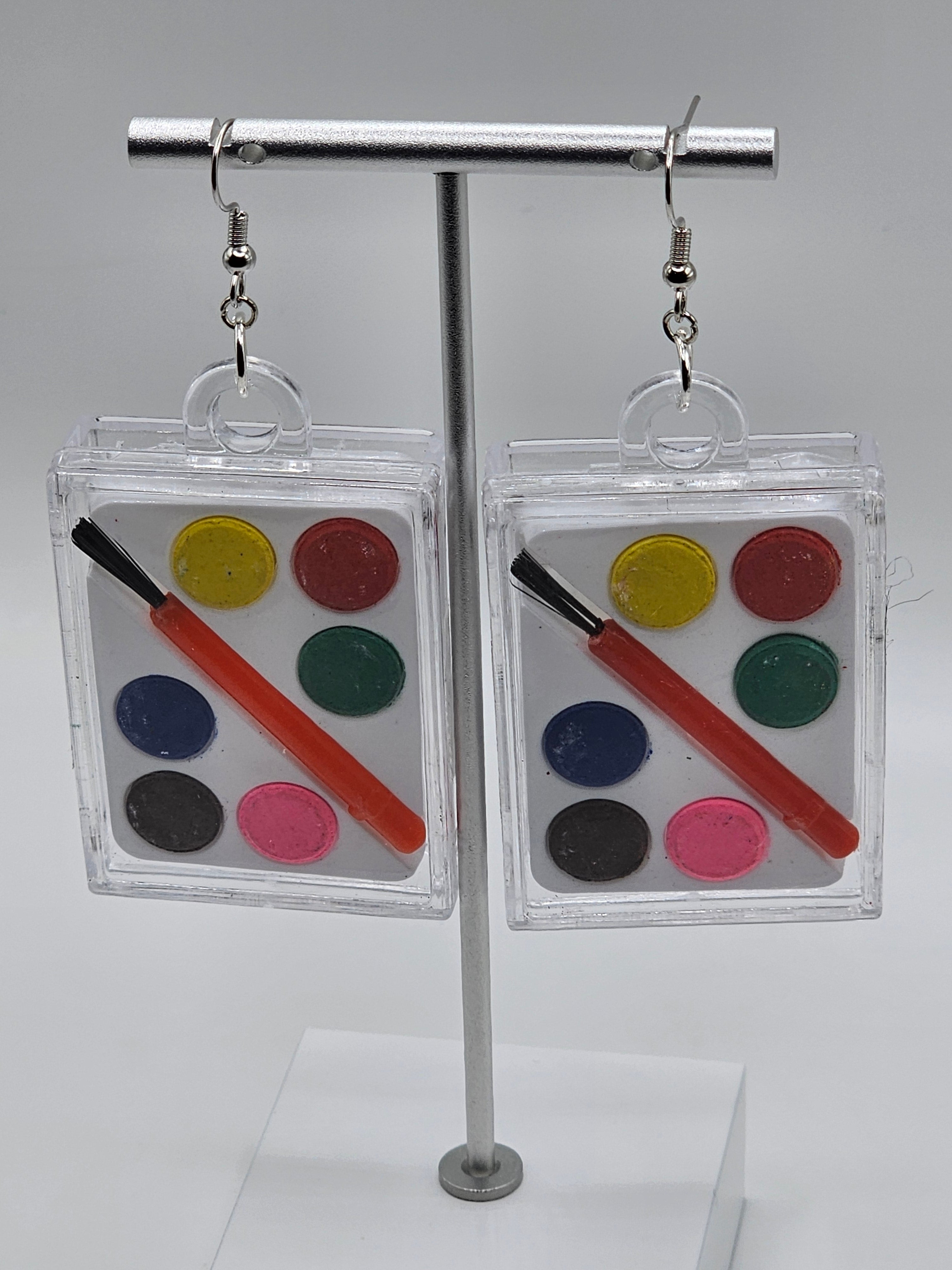 Water Color Earrings