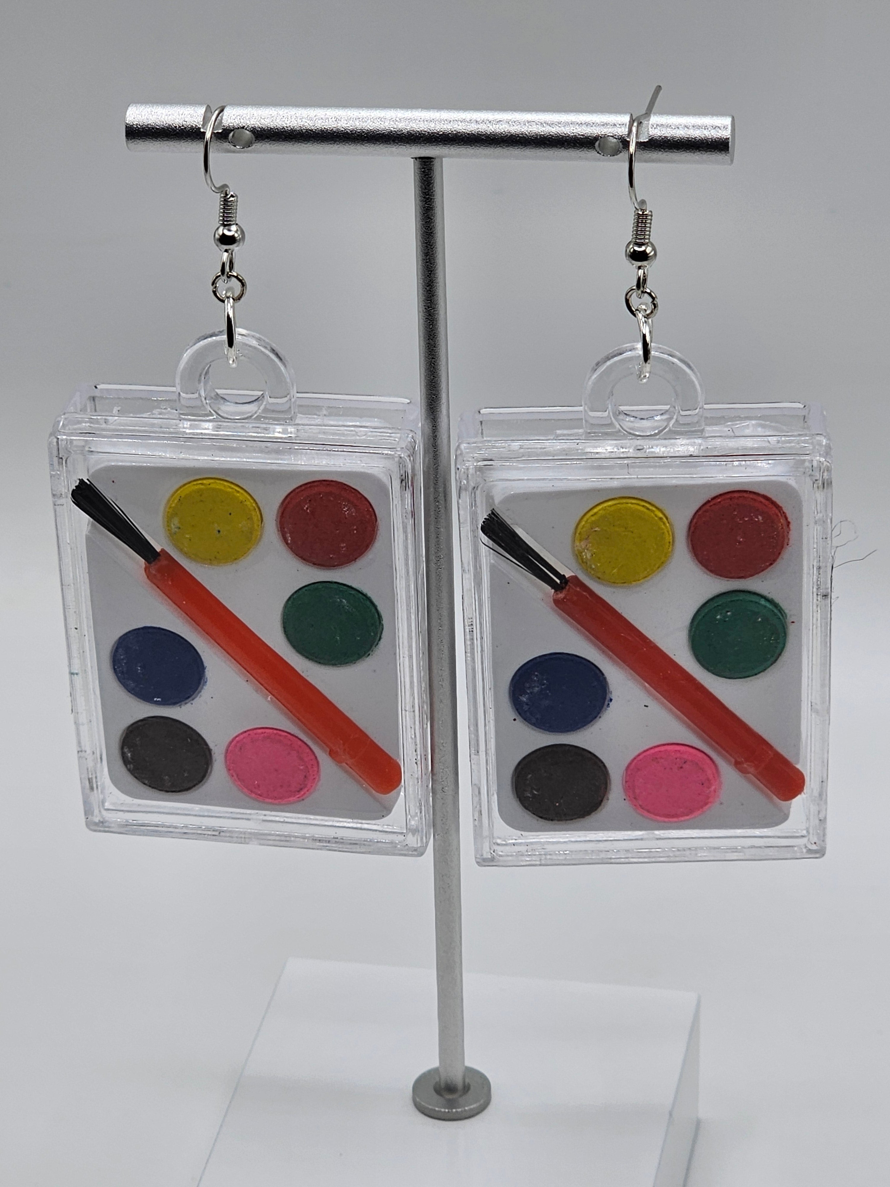 Water Color Earrings