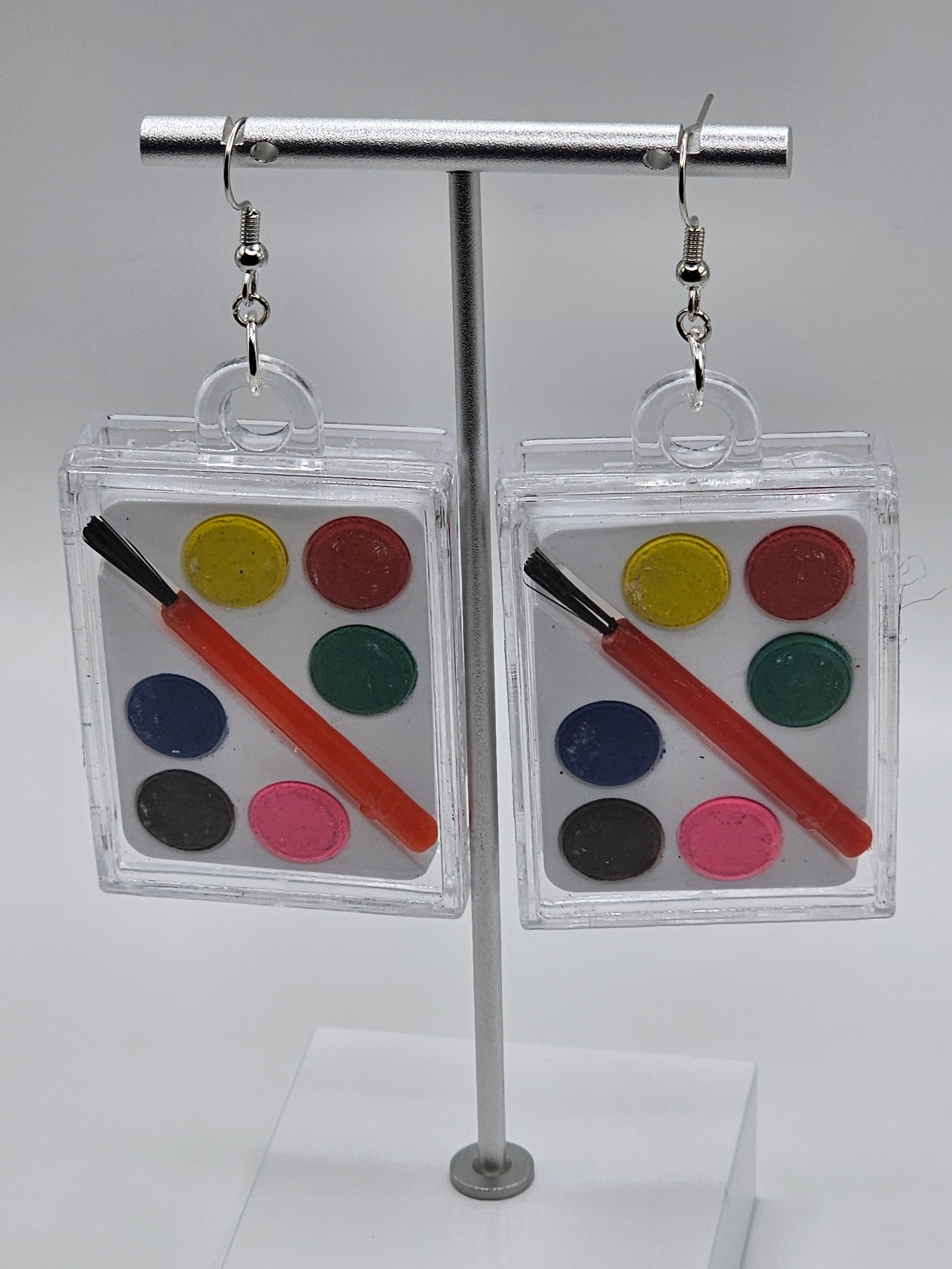 Water Color Earrings