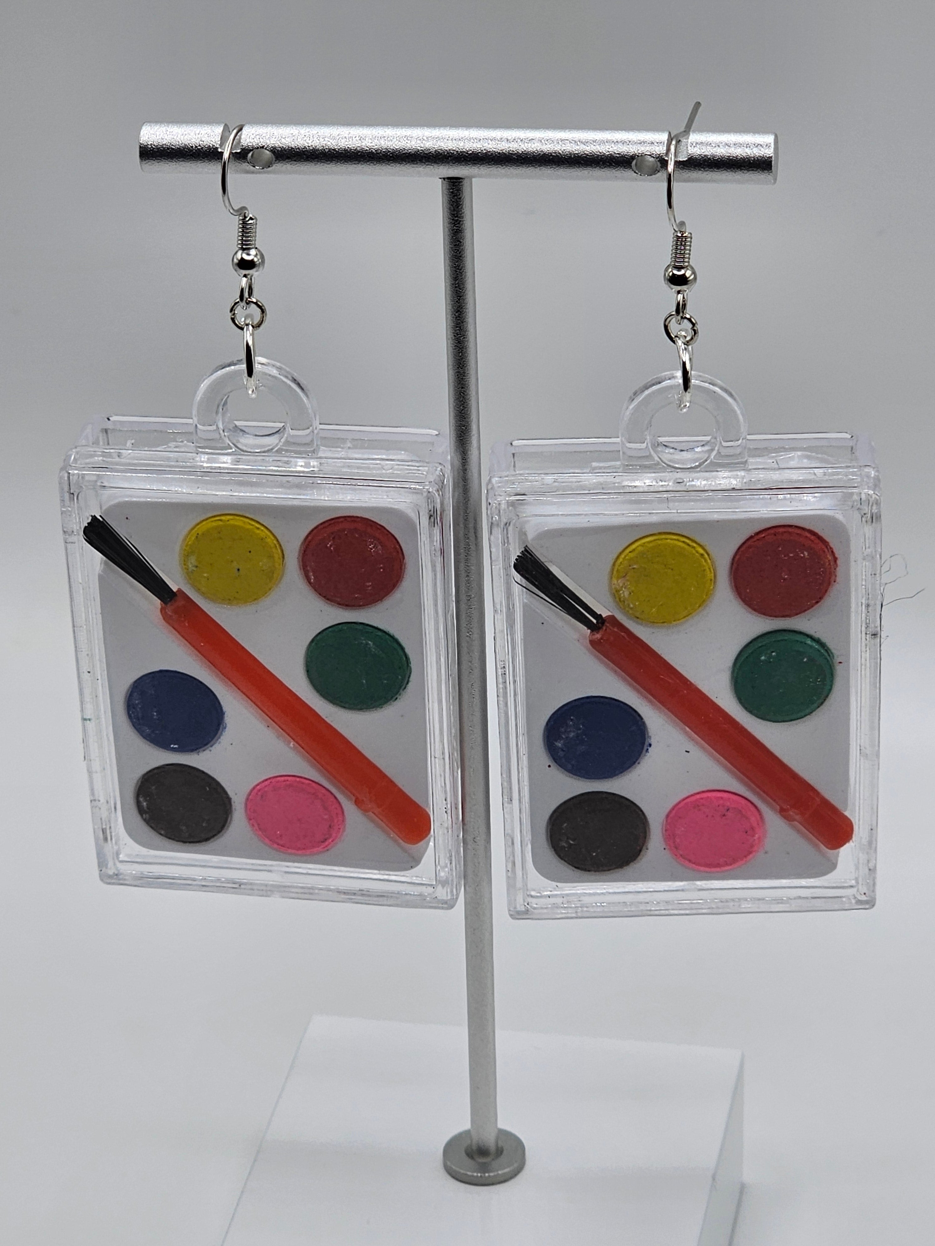 Water Color Earrings