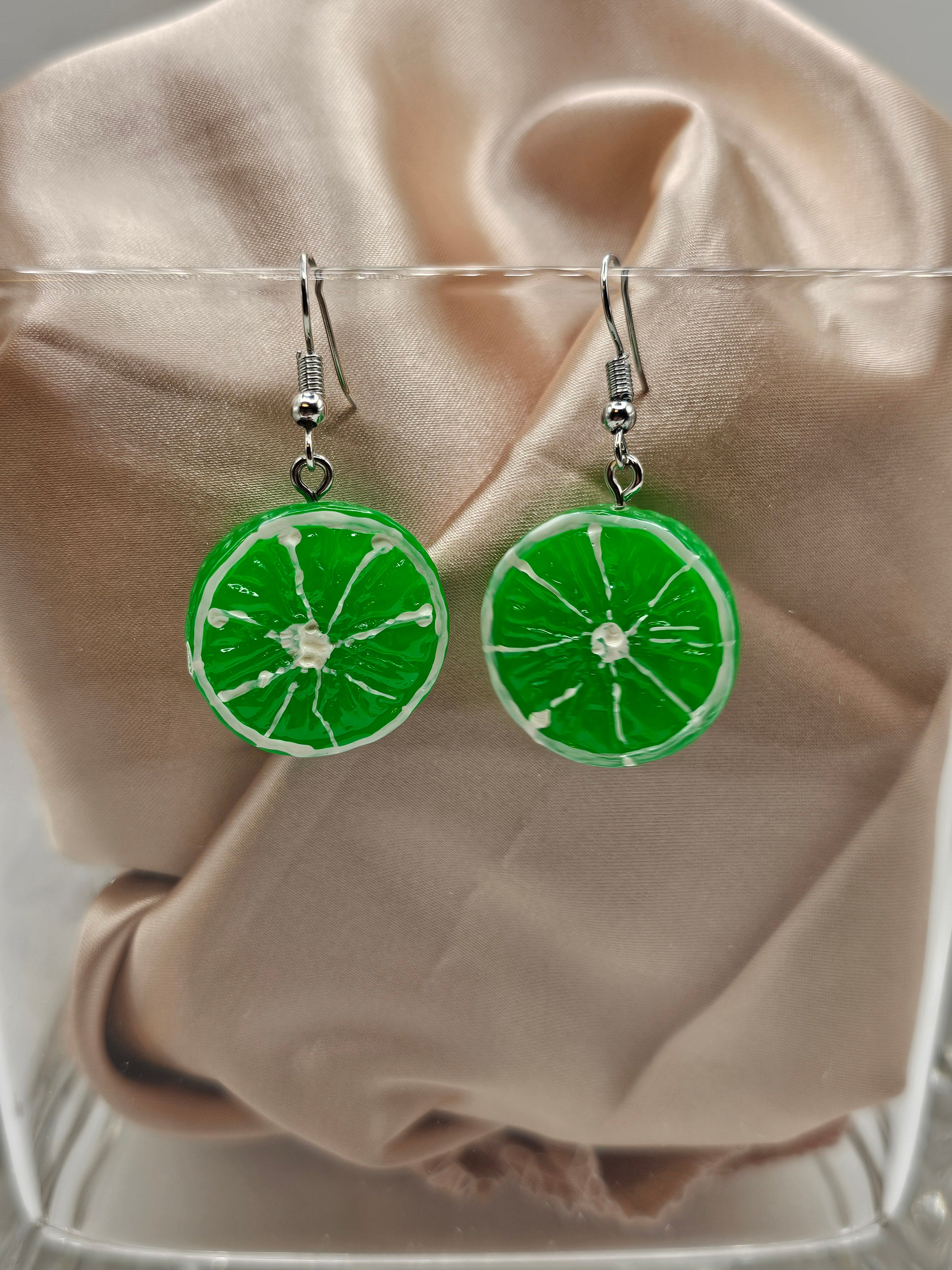 Lime Earrings