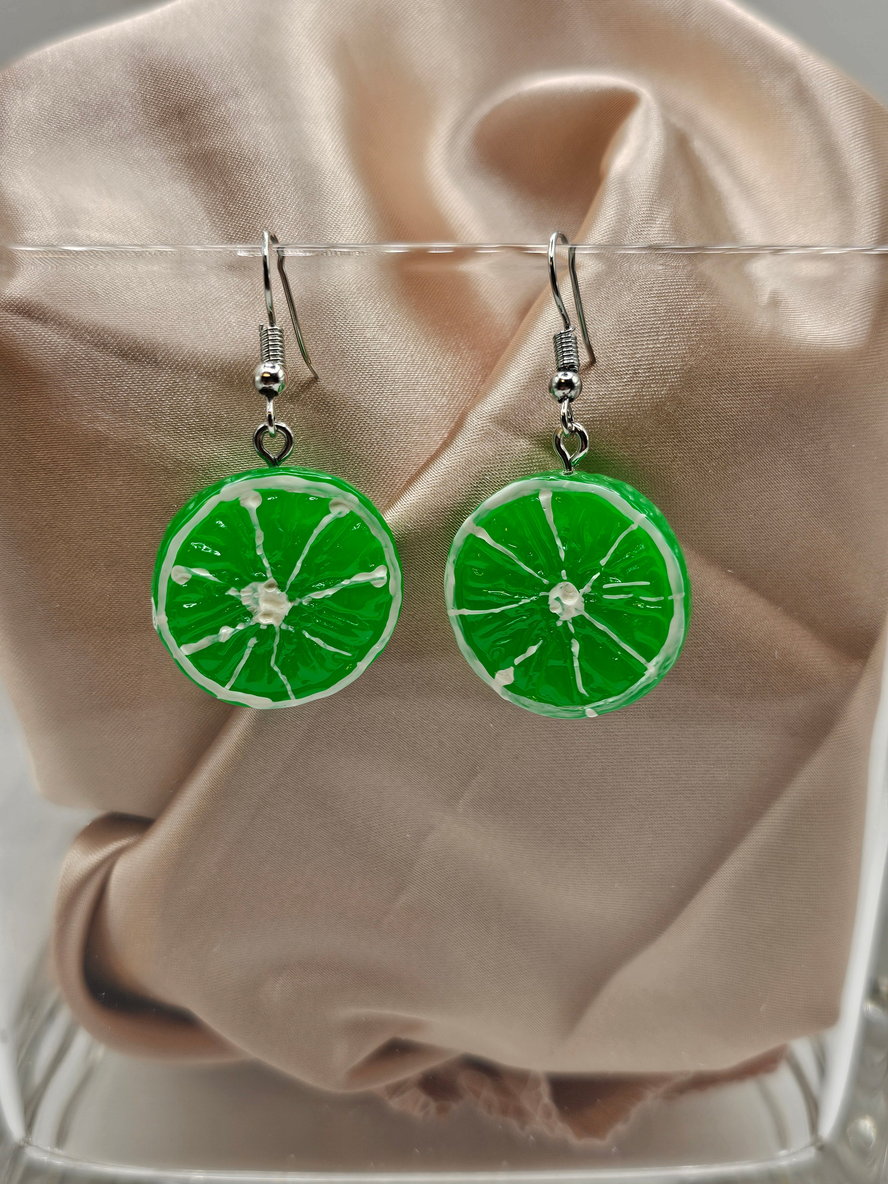 Lime Earrings