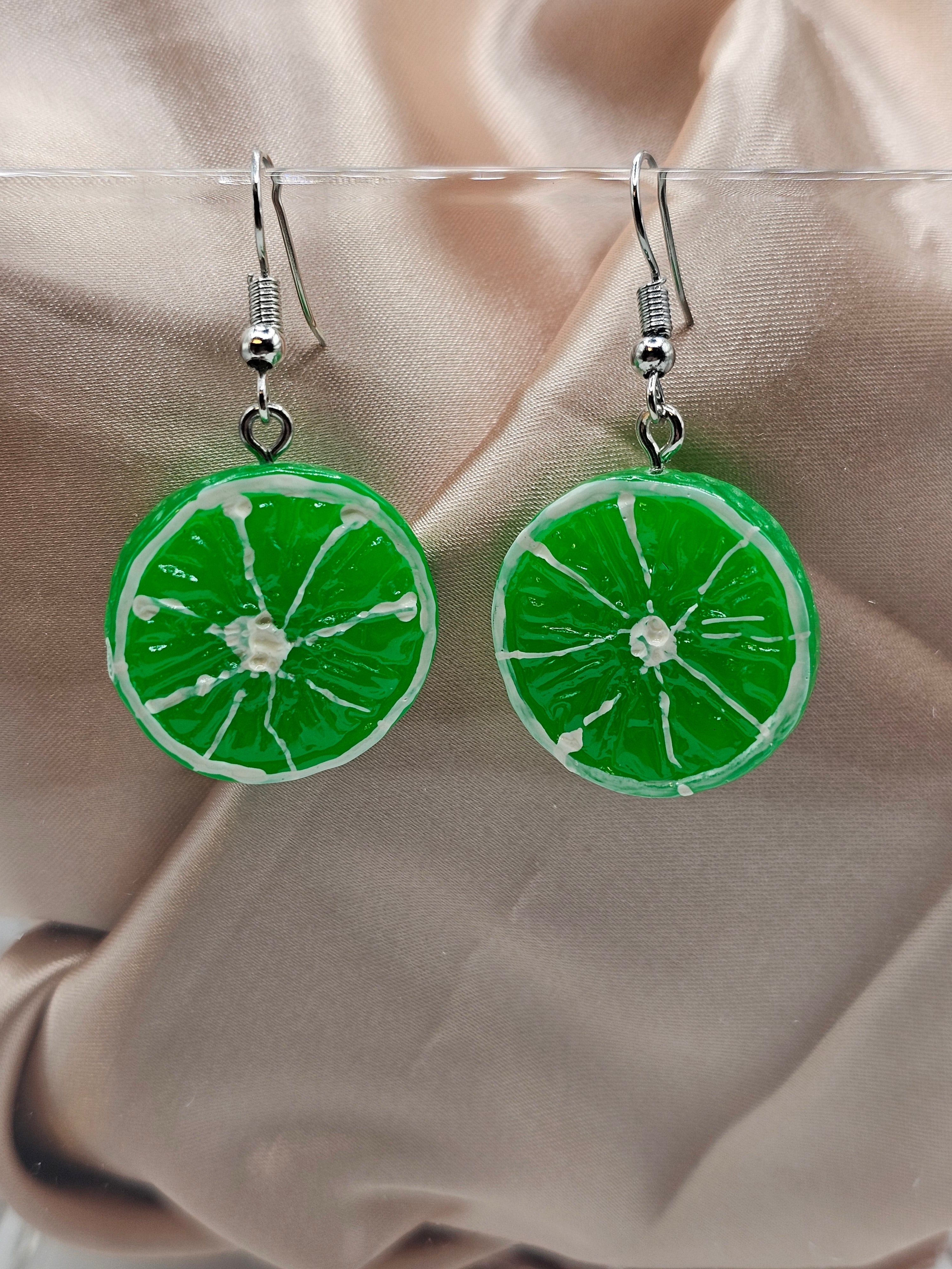 Lime Earrings