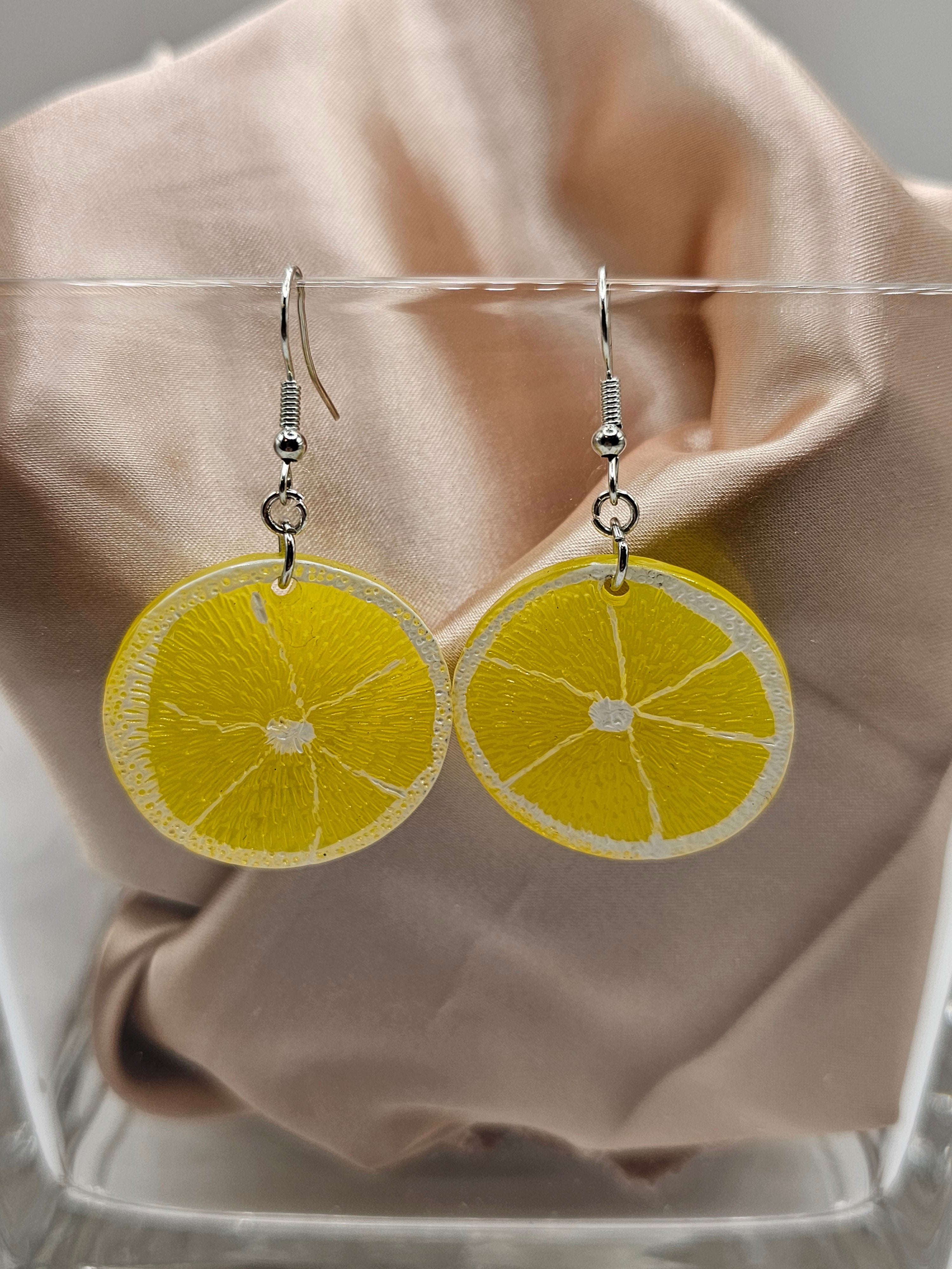 Lemon Slice Earrings