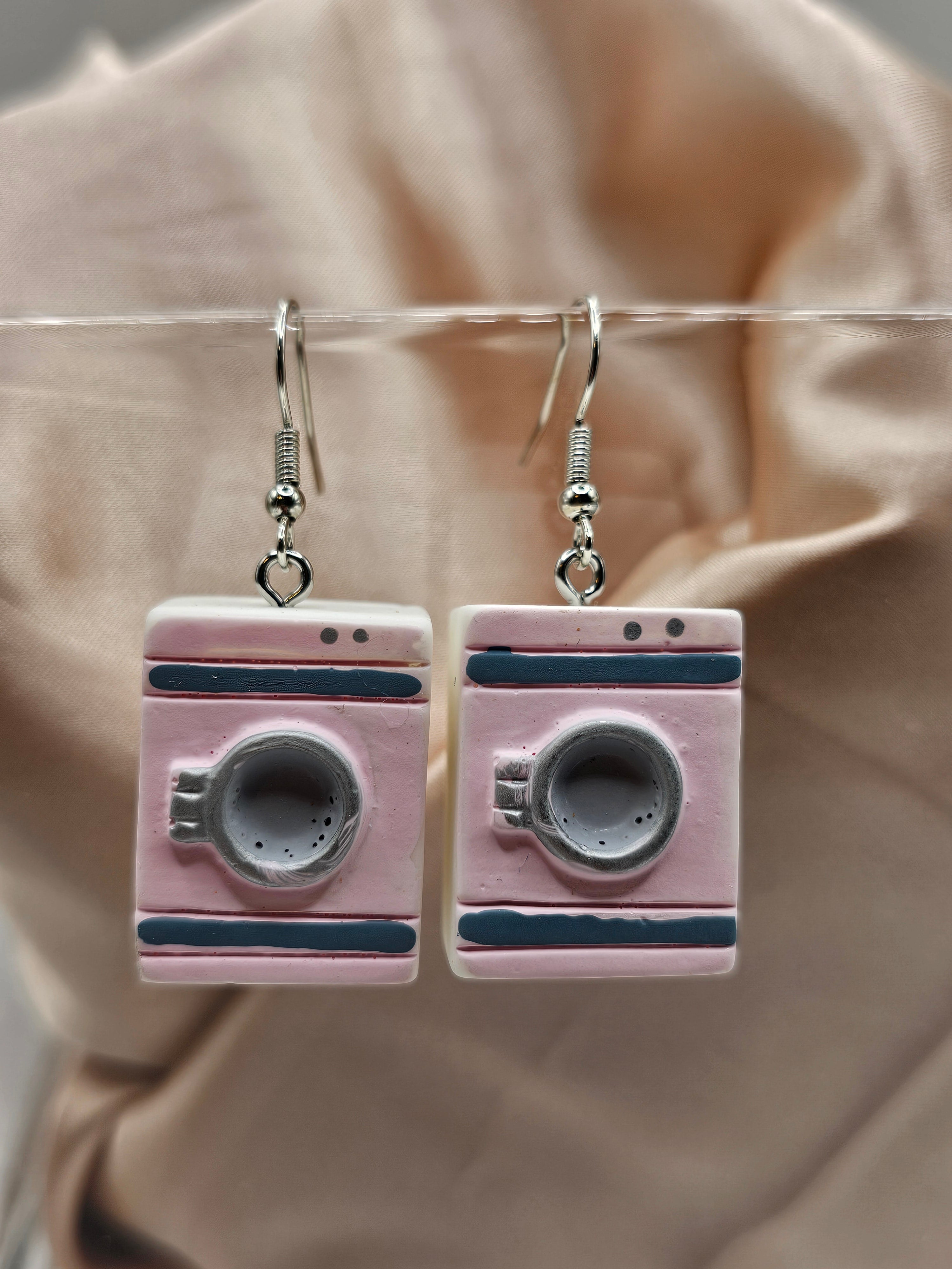 Washing Machine Earrings