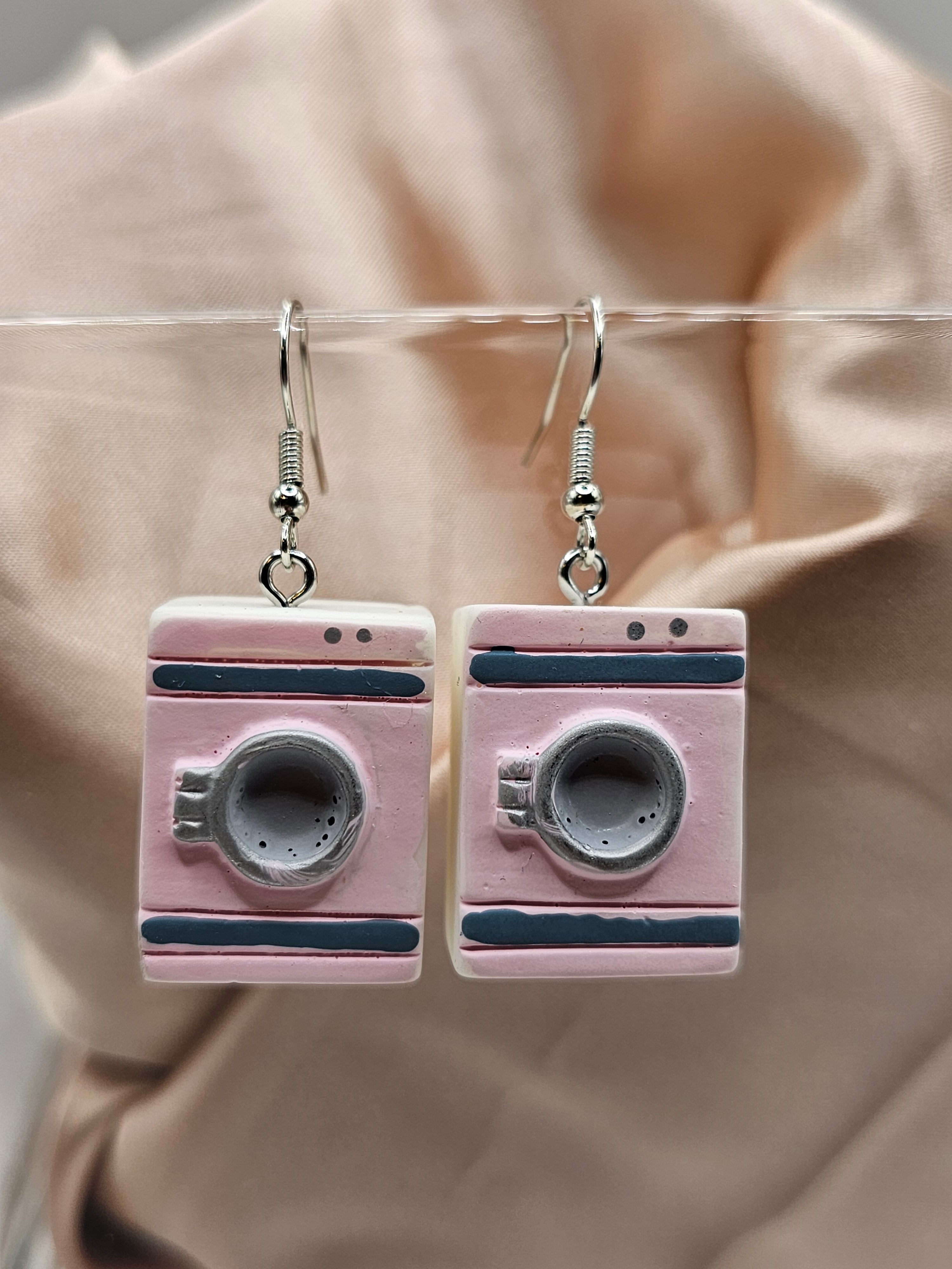 Washing Machine Earrings