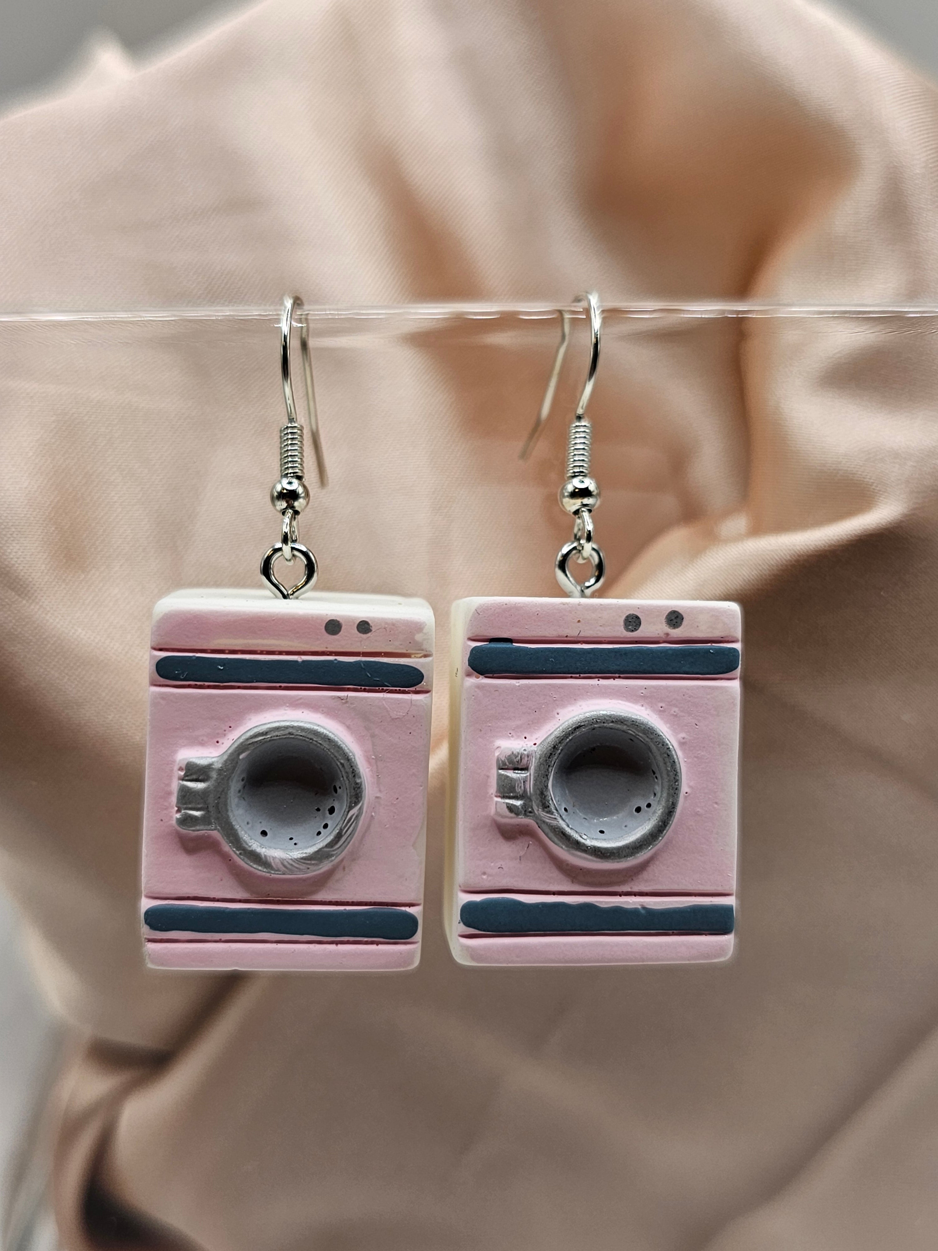 Washing Machine Earrings