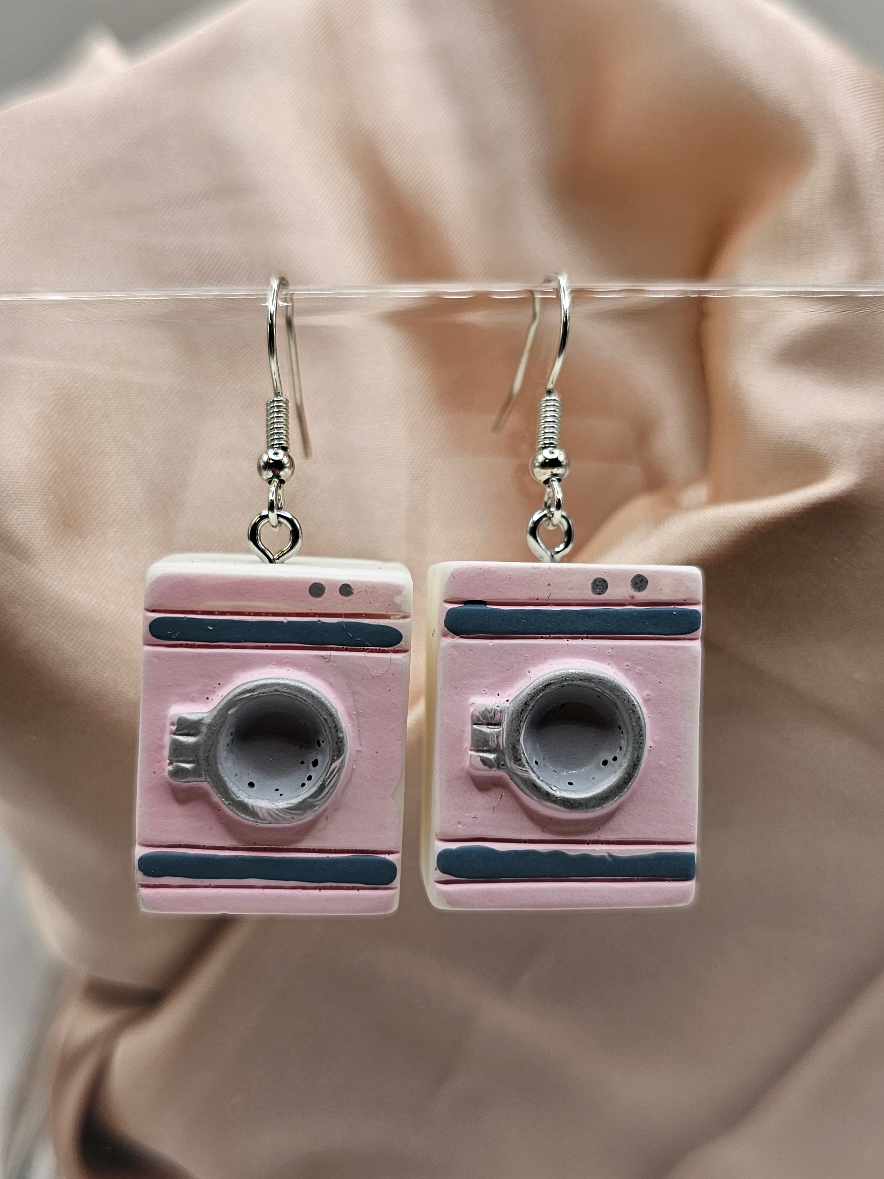 Washing Machine Earrings