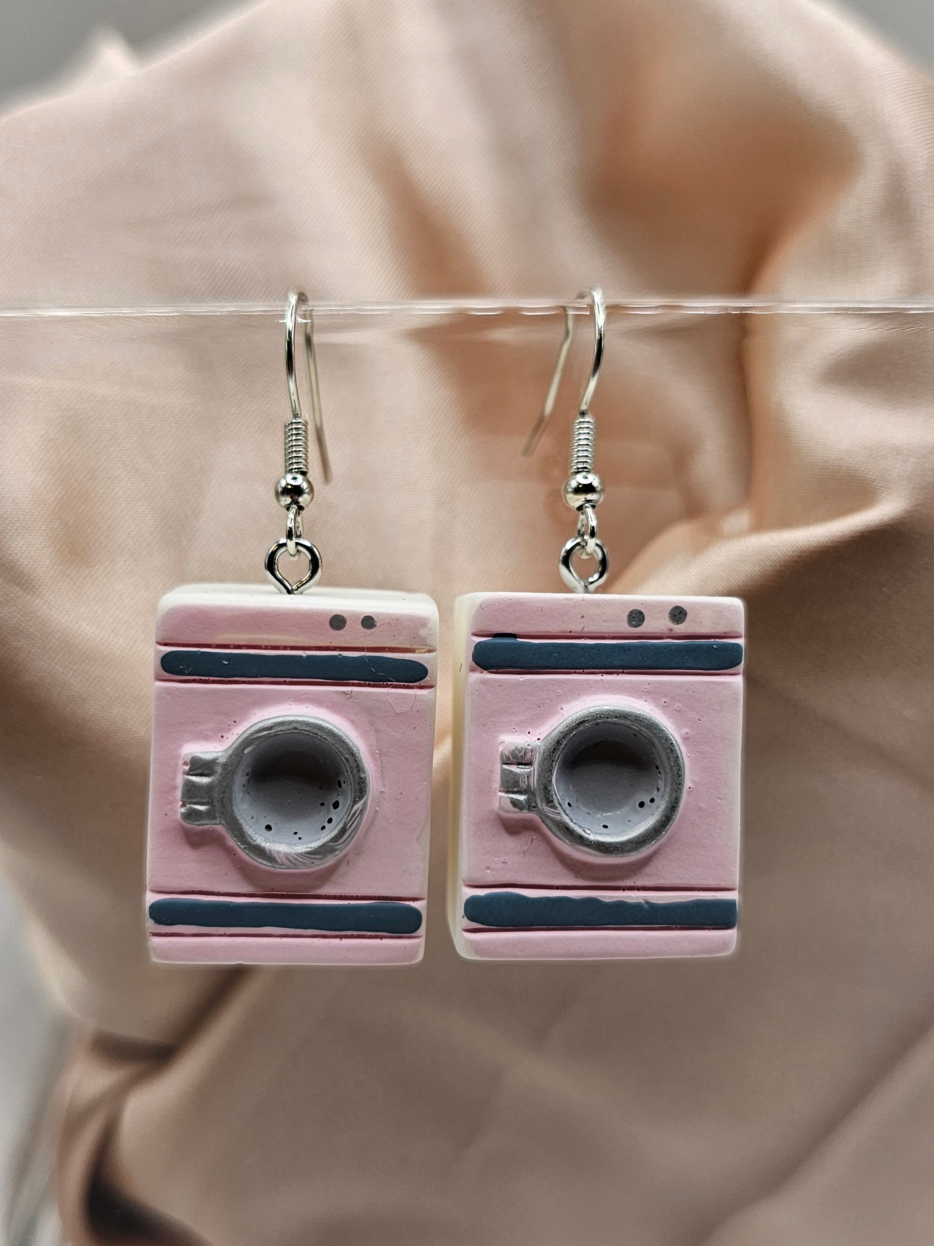 Washing Machine Earrings