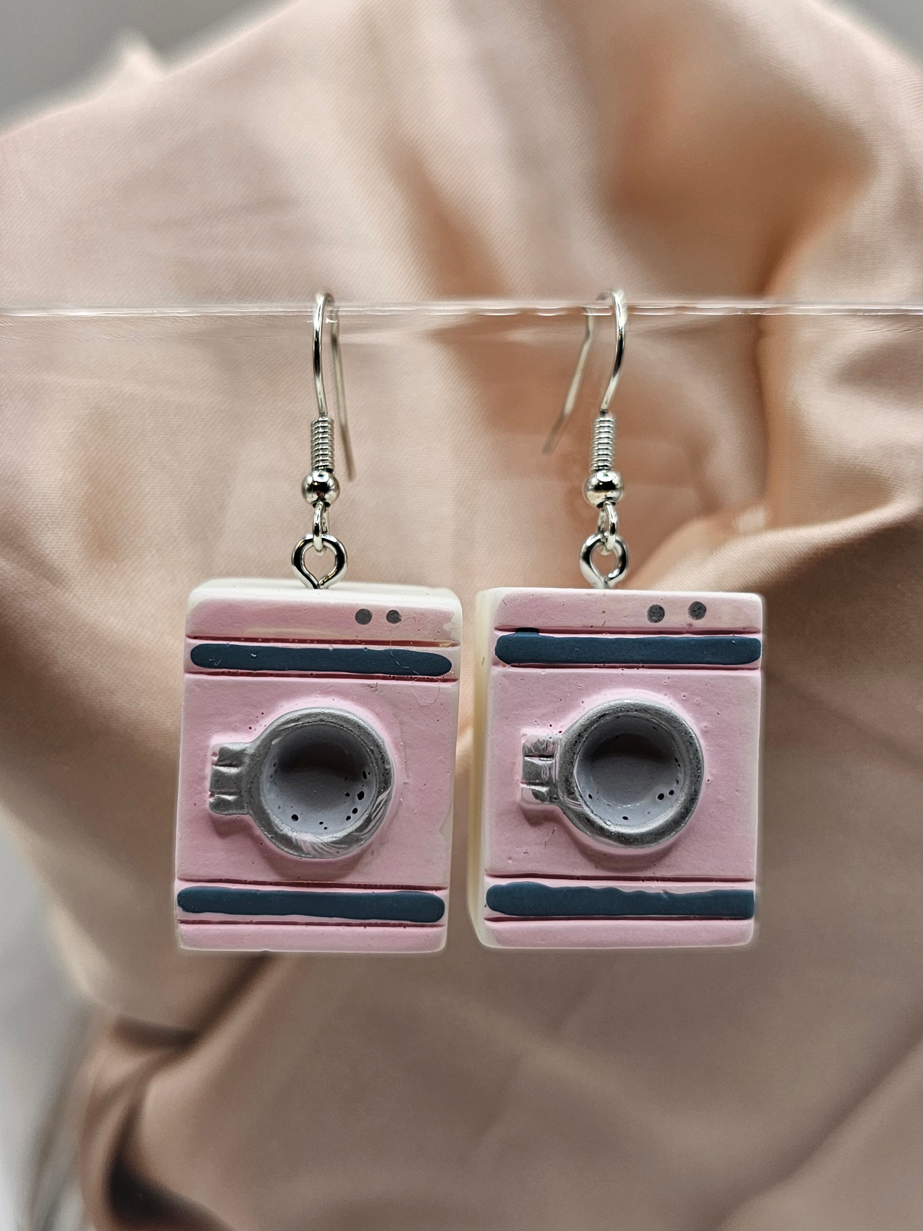 Washing Machine Earrings