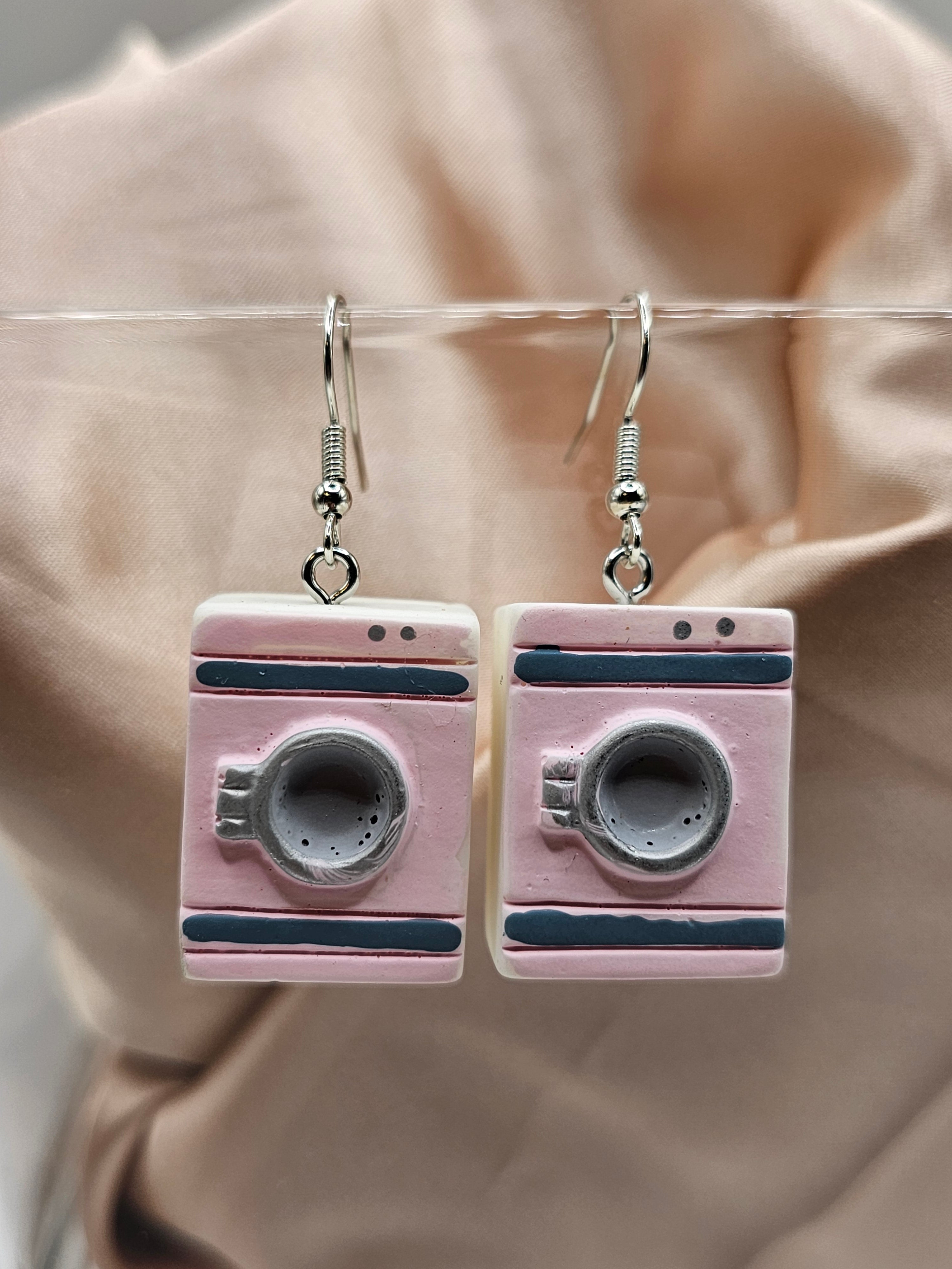 Washing Machine Earrings