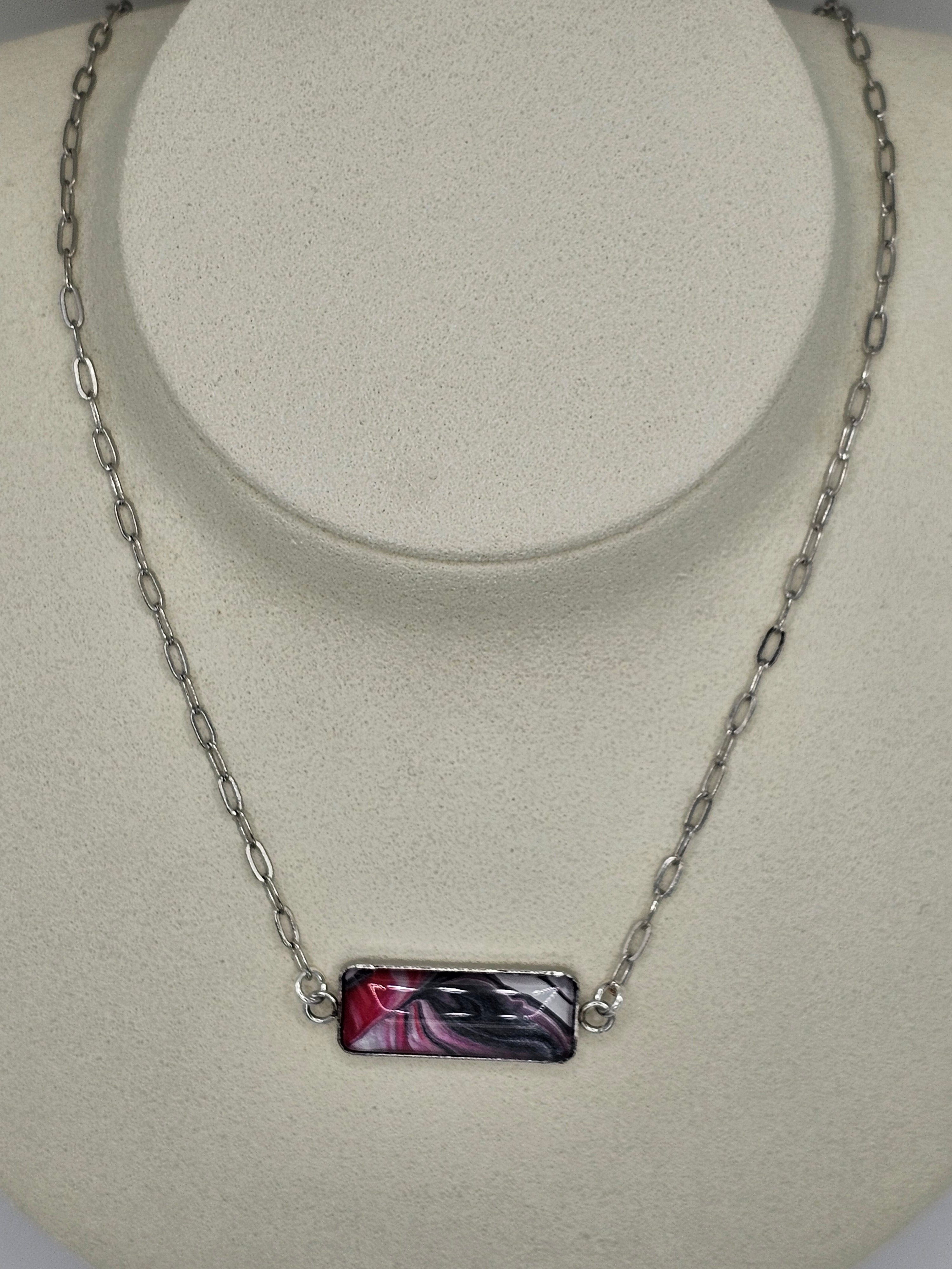 Hand Painted Necklace