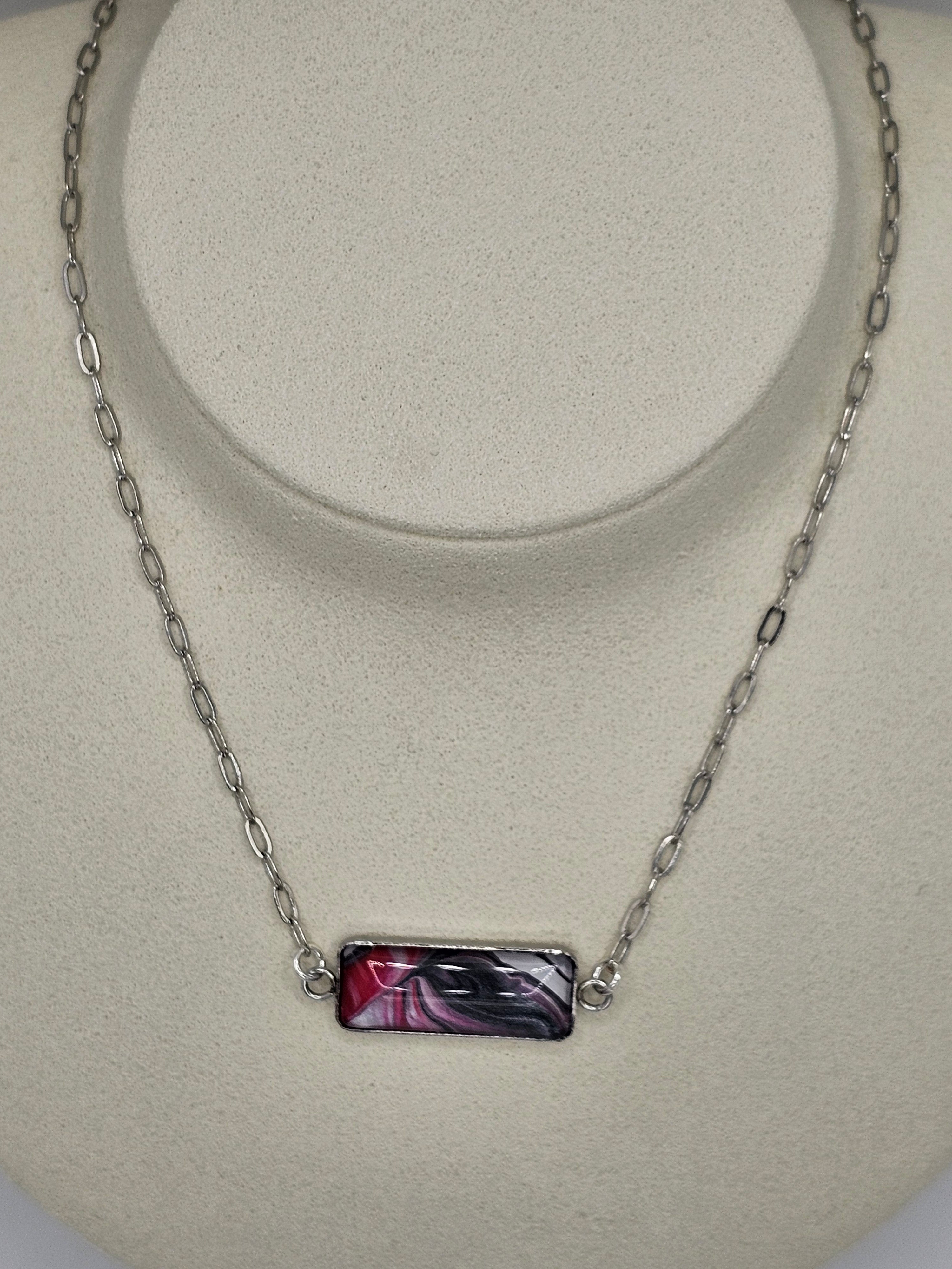 Hand Painted Necklace