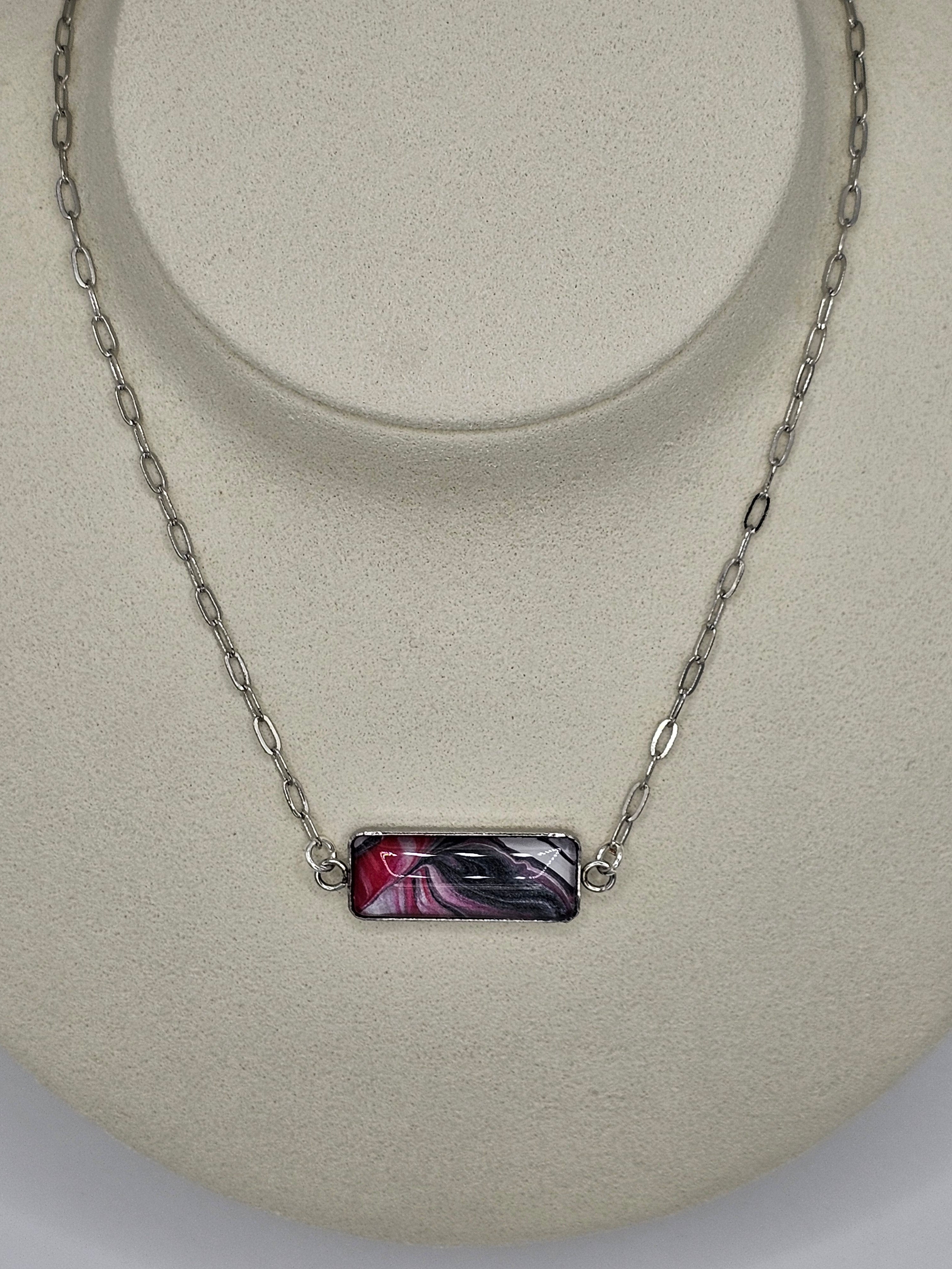 Hand Painted Necklace