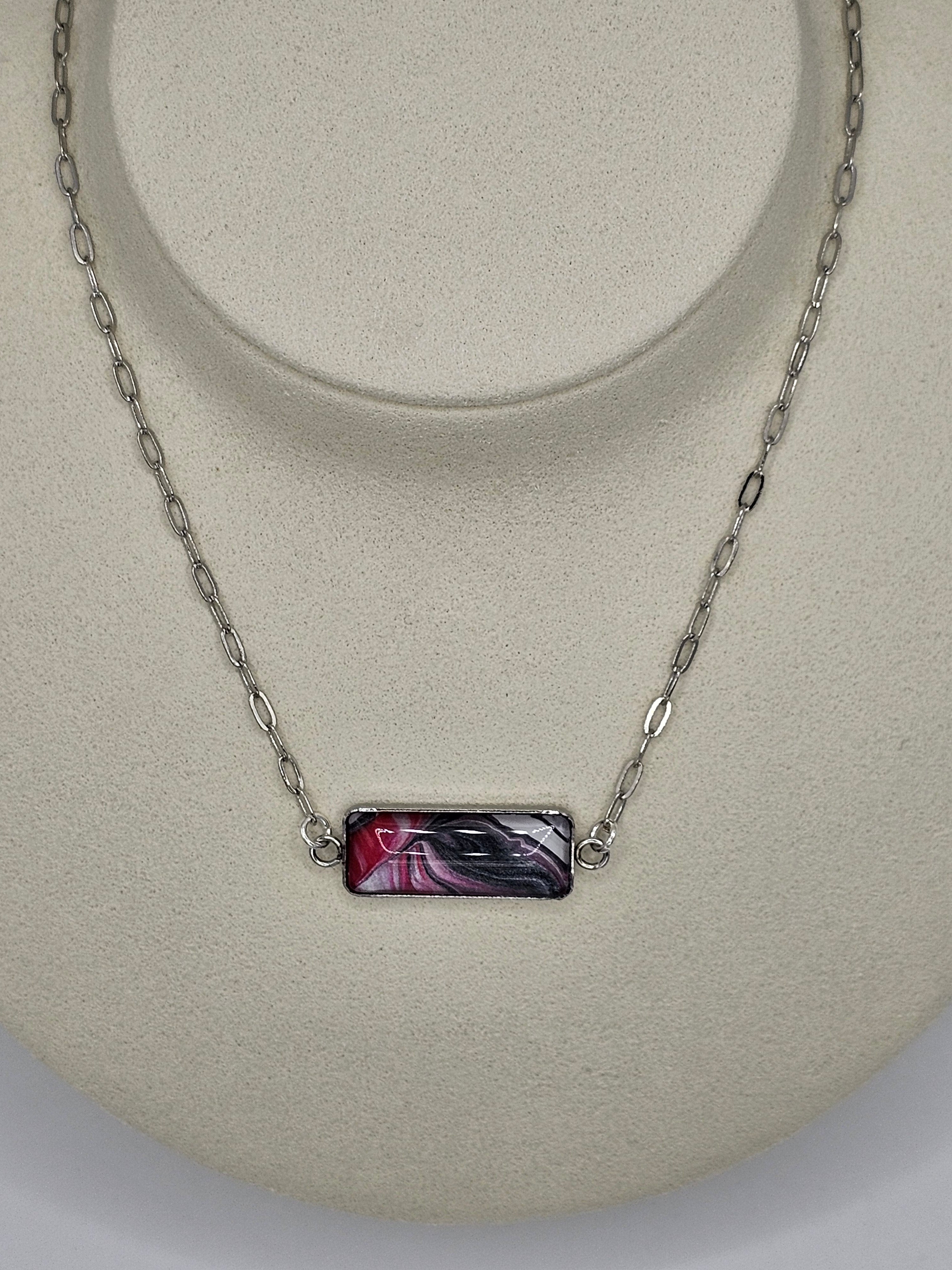 Hand Painted Necklace