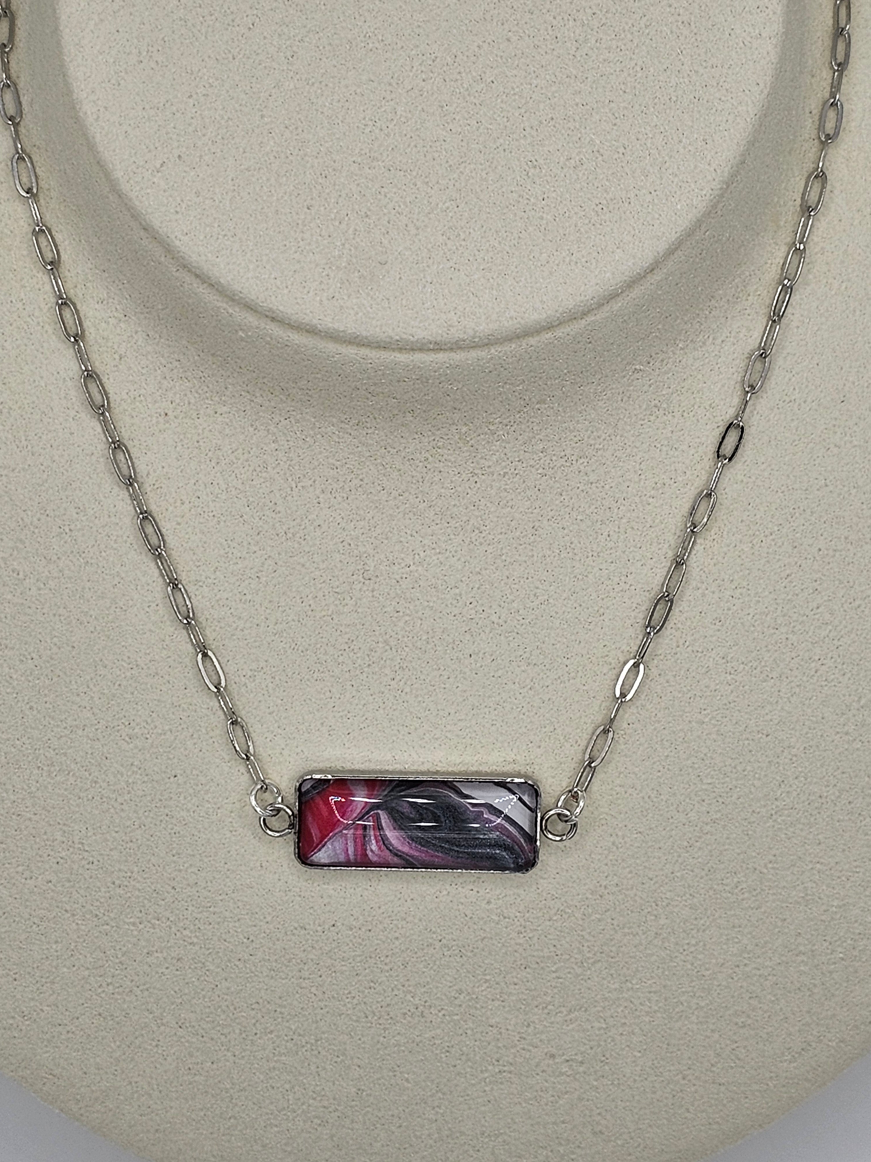 Hand Painted Necklace