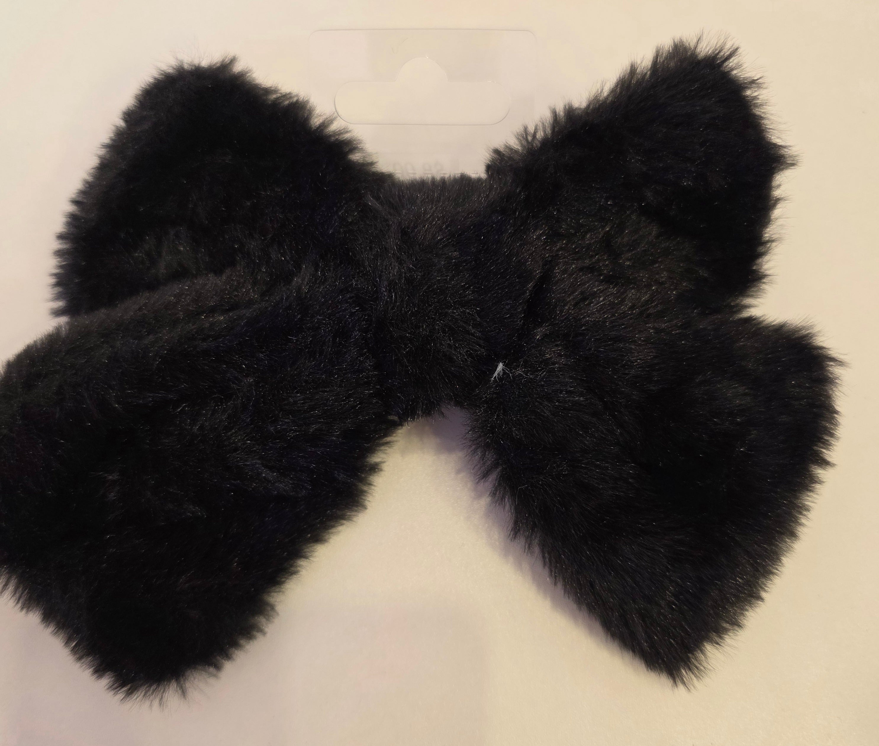 Fuzzy Hair Bow