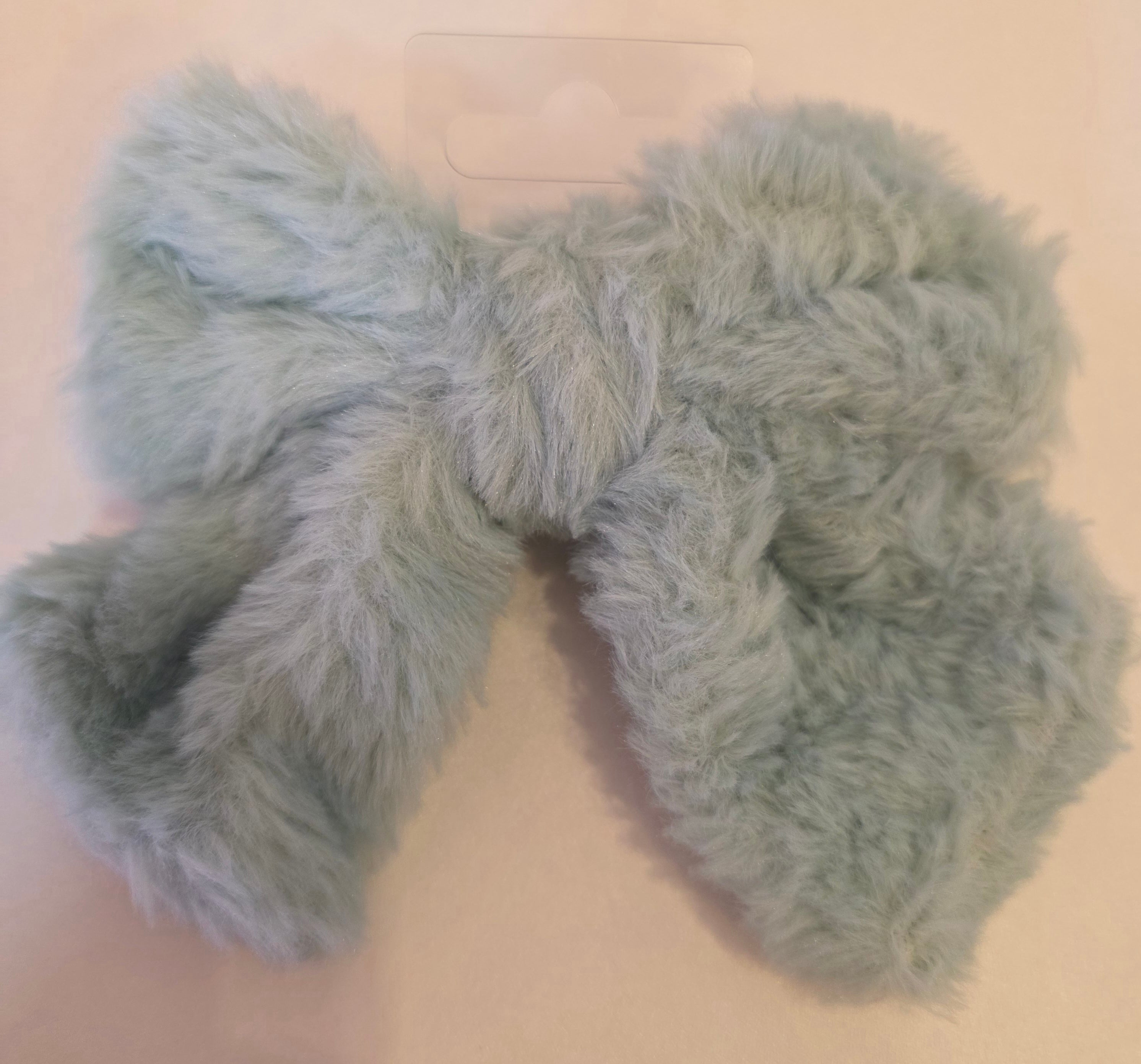 Fuzzy Hair Bow